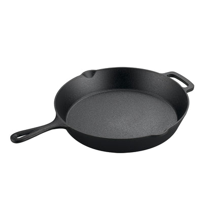 12 Inch Cast Iron Pre-Seasoned Frying Pan